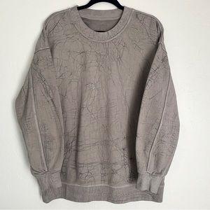 Lululemon perfectly oversized crew dye